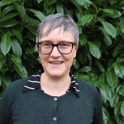 Region Anglia head office team member outside the office