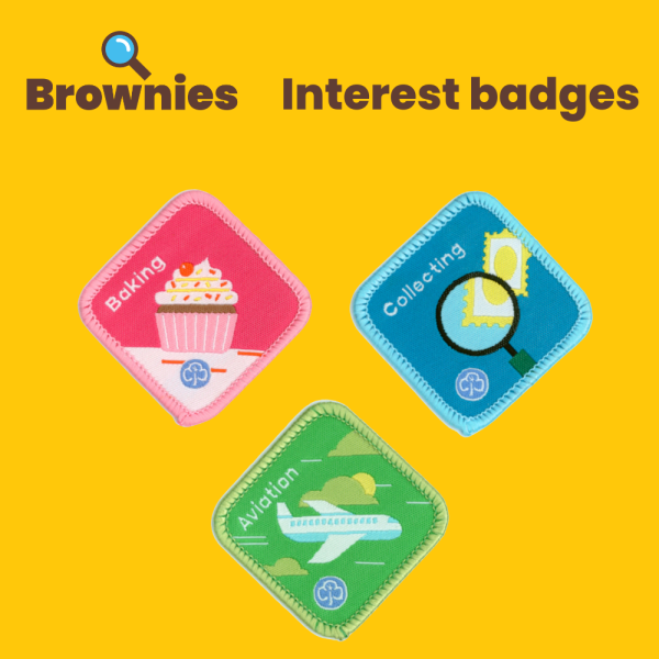 Brownies interest badges