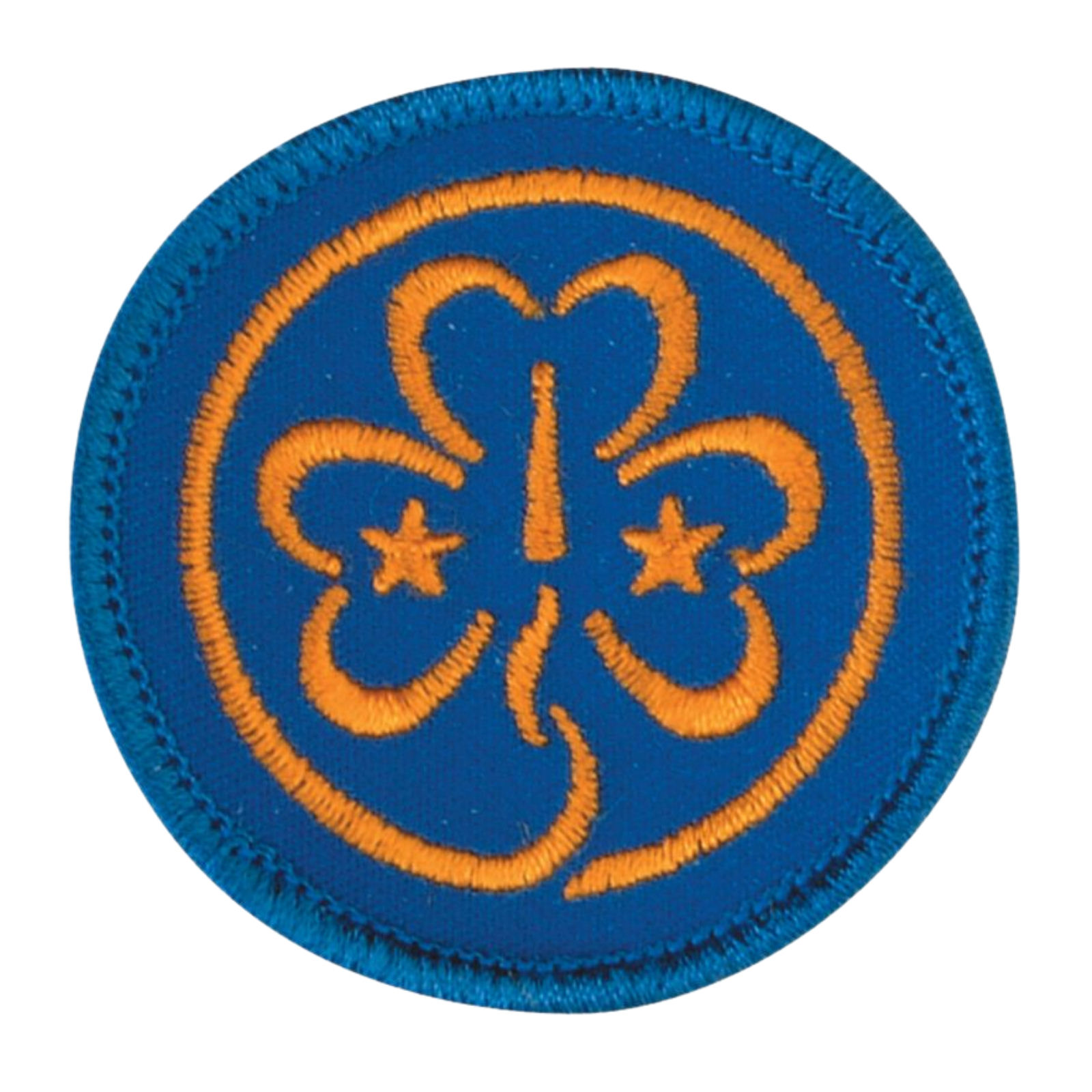 WORLD EMBROIDERED BADGE Girlguiding Anglia