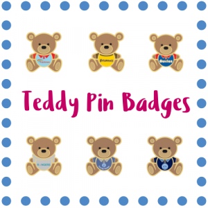 Teddy Pin Badges
