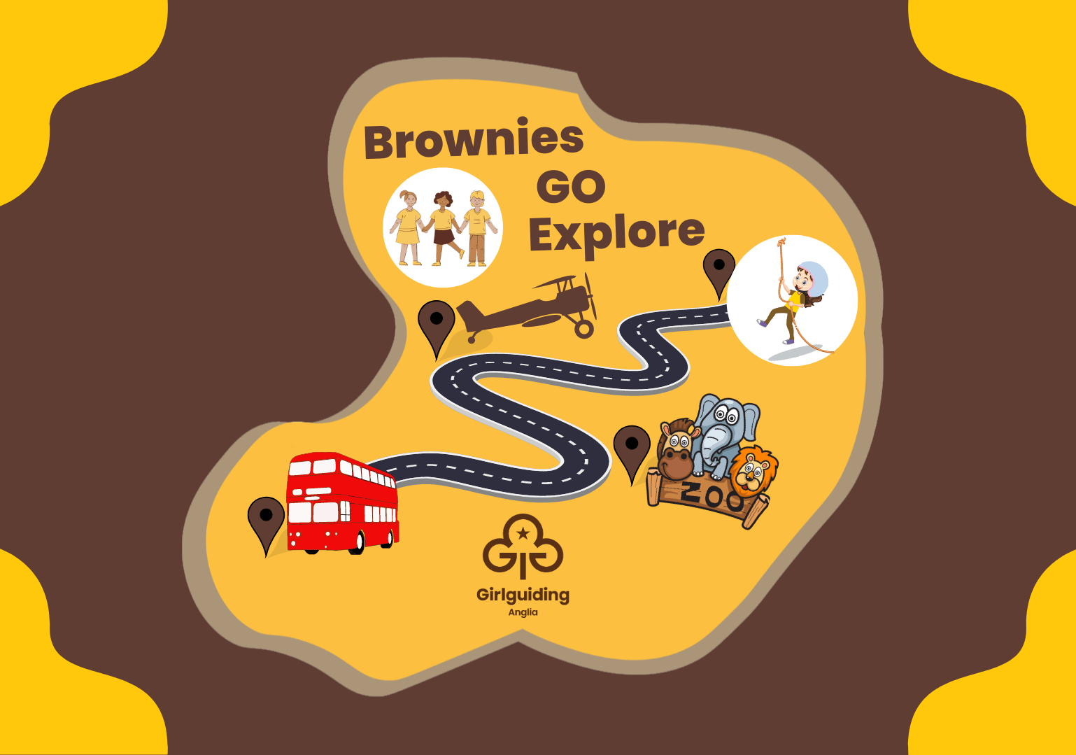 image relating to Brownies Go Explore challenge pack