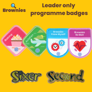Brownie Badges -LEADER ONLY