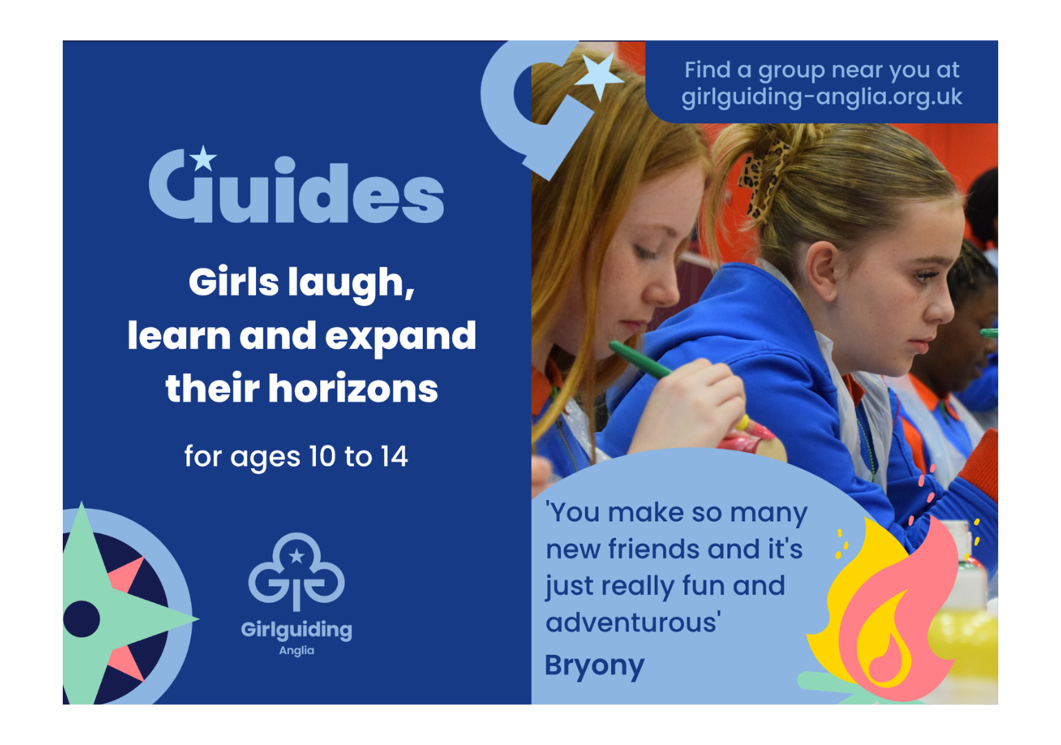 image relating to Guides magazine advert