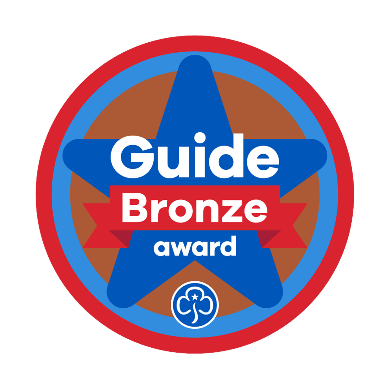 Guides Bronze Award Woven Badge Girlguiding Anglia Guides Bronze Award Woven Badge Girlguiding Anglia