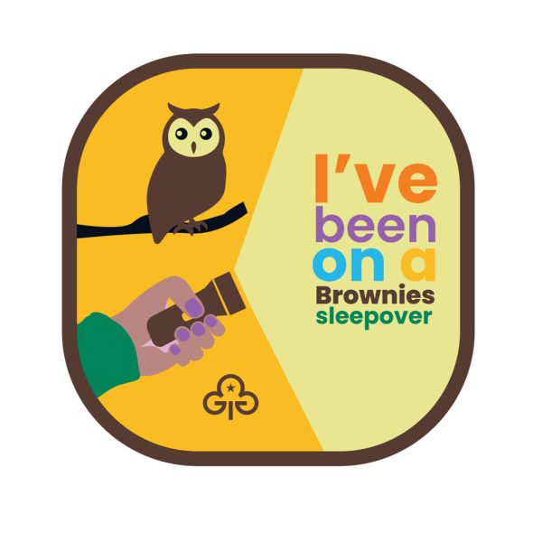 I've been on a Brownie sleepover badge