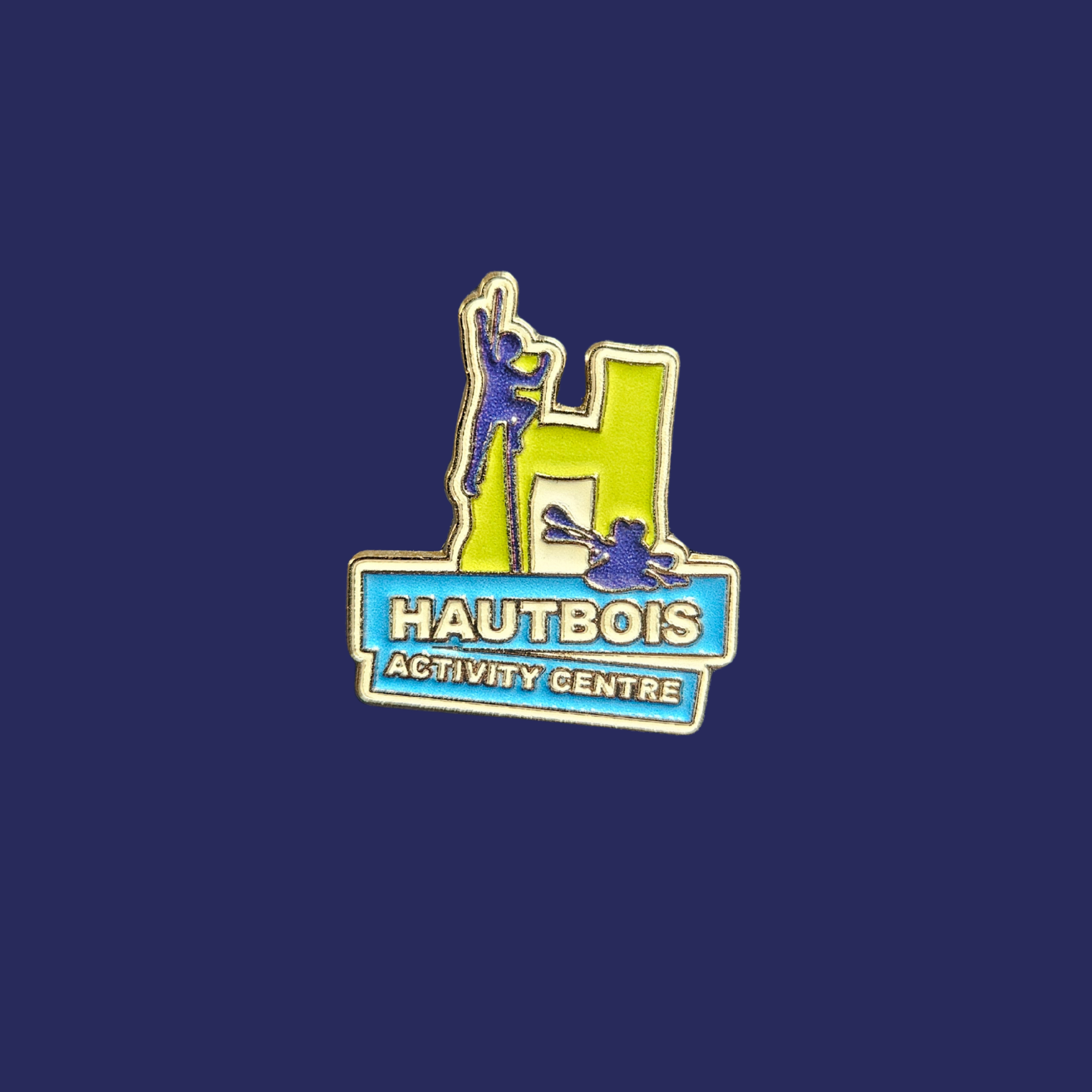 Hautbois pin badge