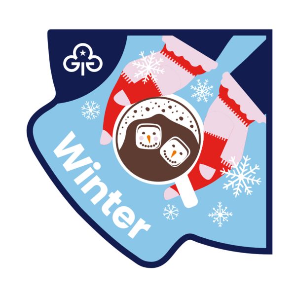 Winter - seasons badge