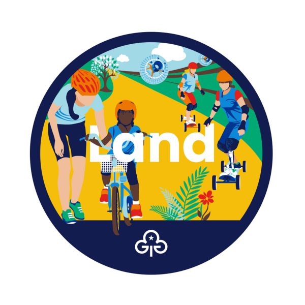 Volunteer land badge