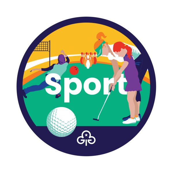 Volunteer sport badge