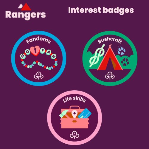 Rangers interest badges