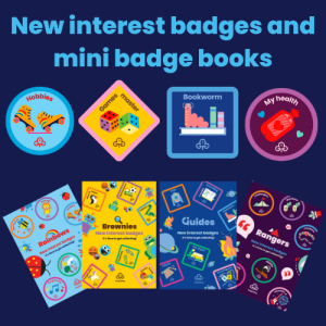 New interest badges and mini badge books