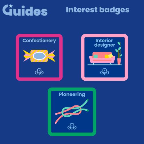 Guides interest badges