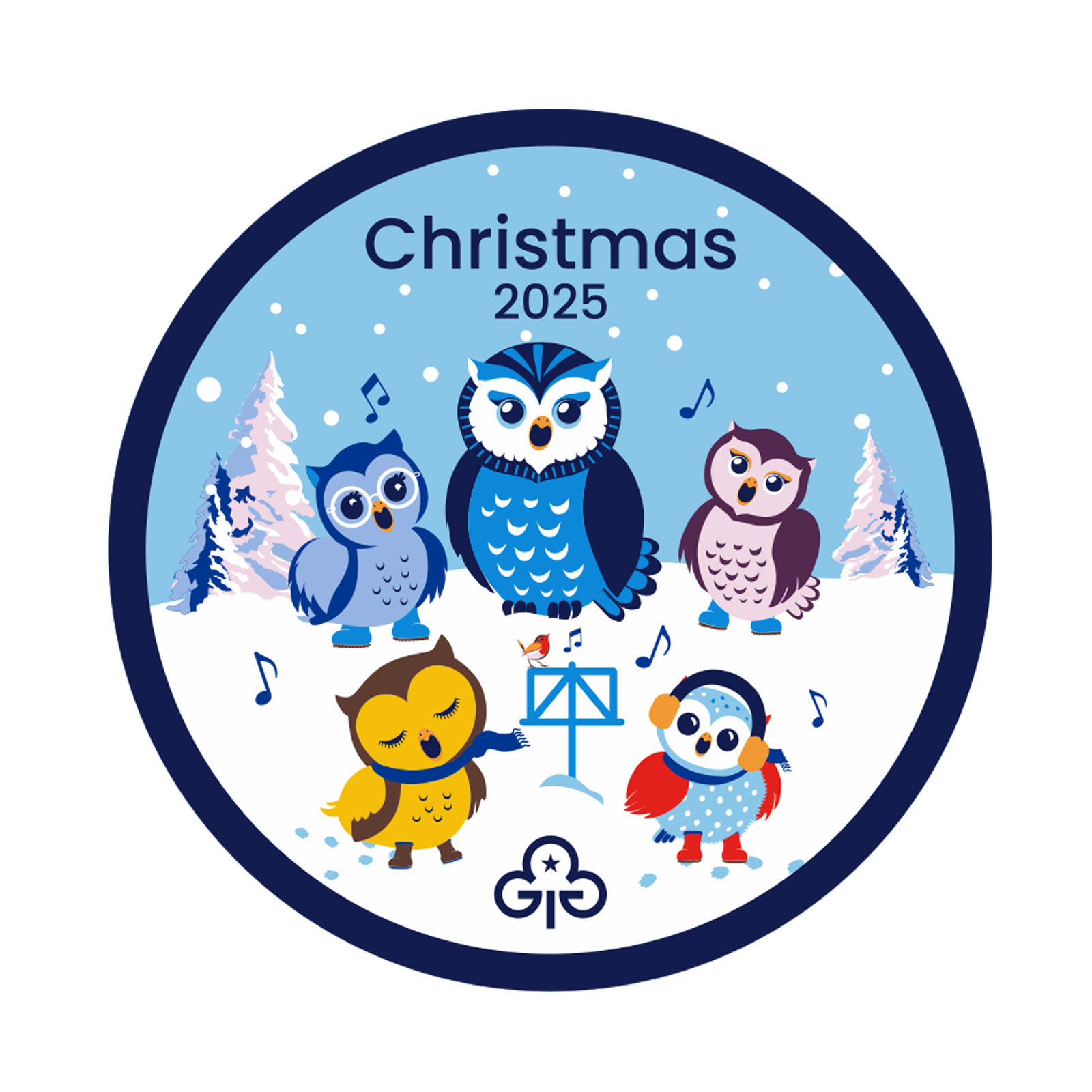 Christmas badges 2025
