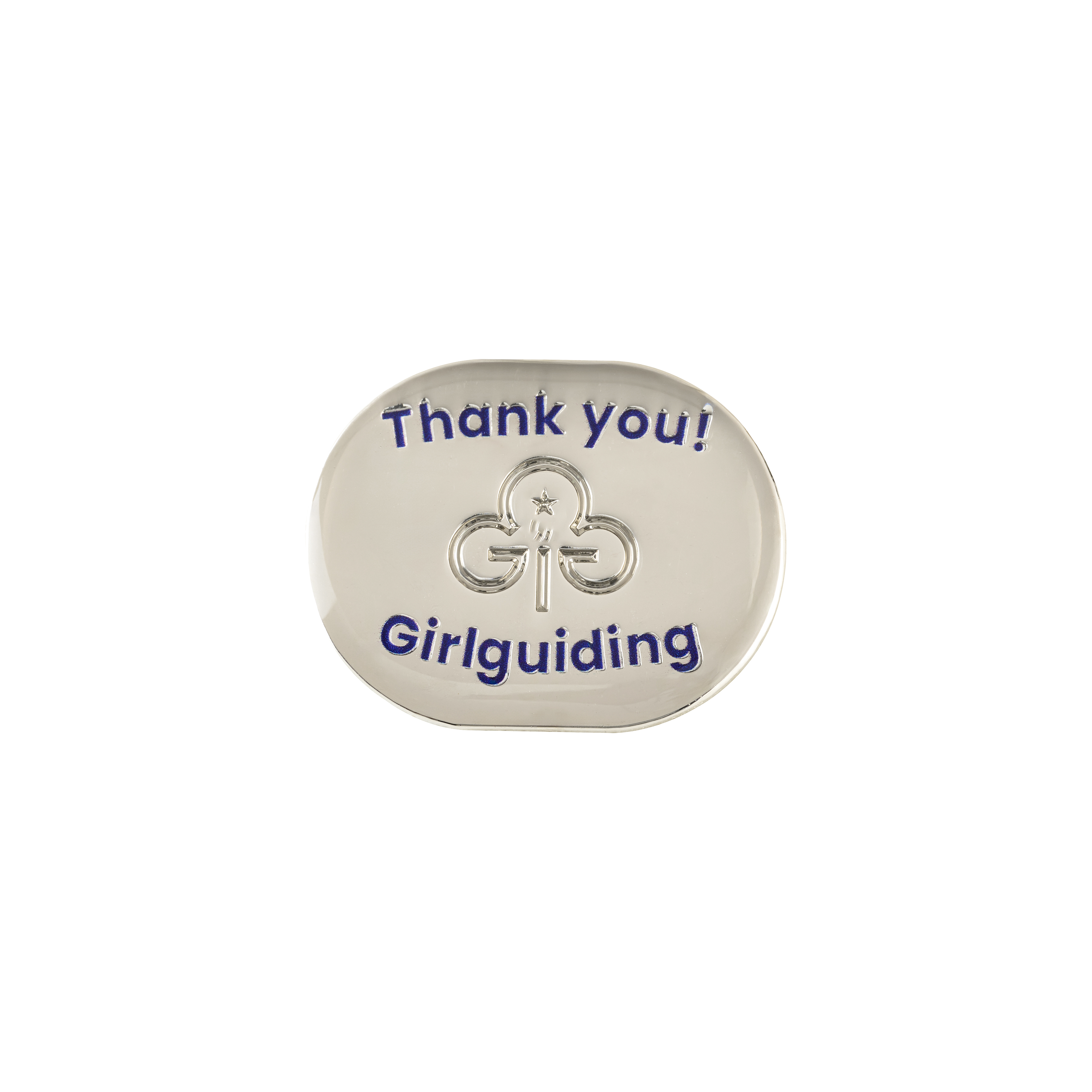 Girlguiding Thank you metal badge