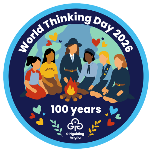 *PRE ORDER* Girlguiding Anglia World Thinking Day badge 2026