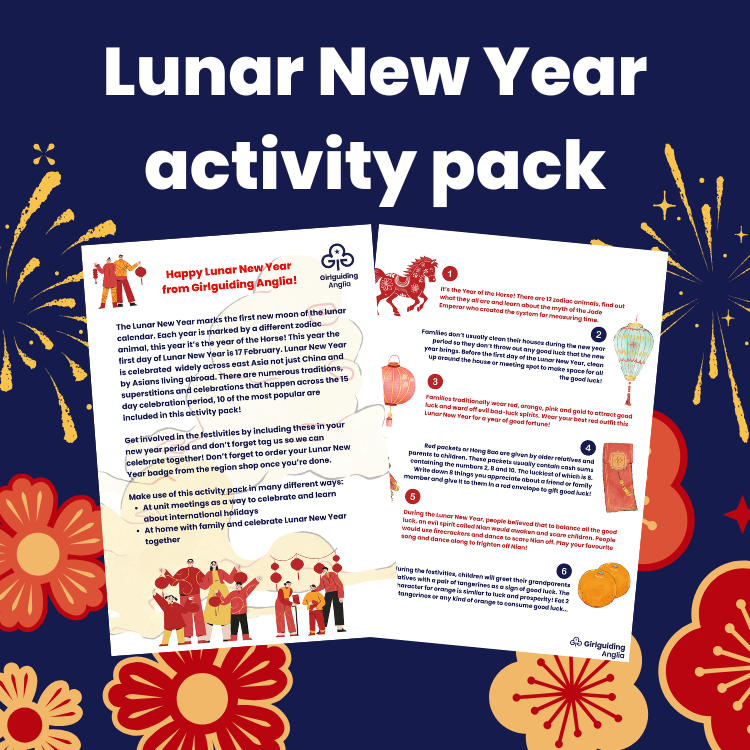 image relating to Lunar New Year 2026 - Activity pack