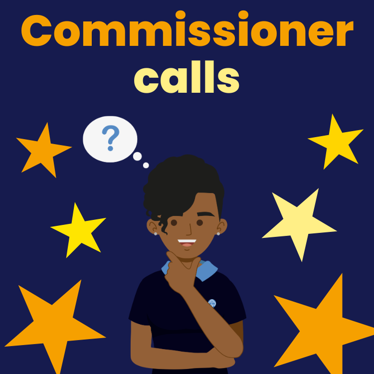 image relating to Commissioner calls