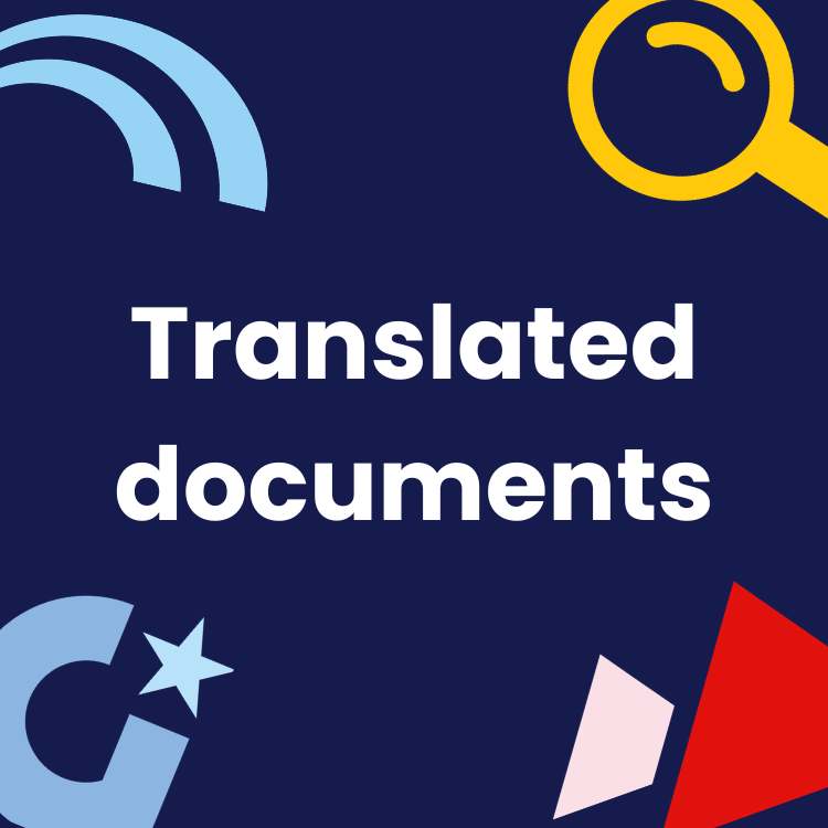 image relating to Translated recruitment and help files