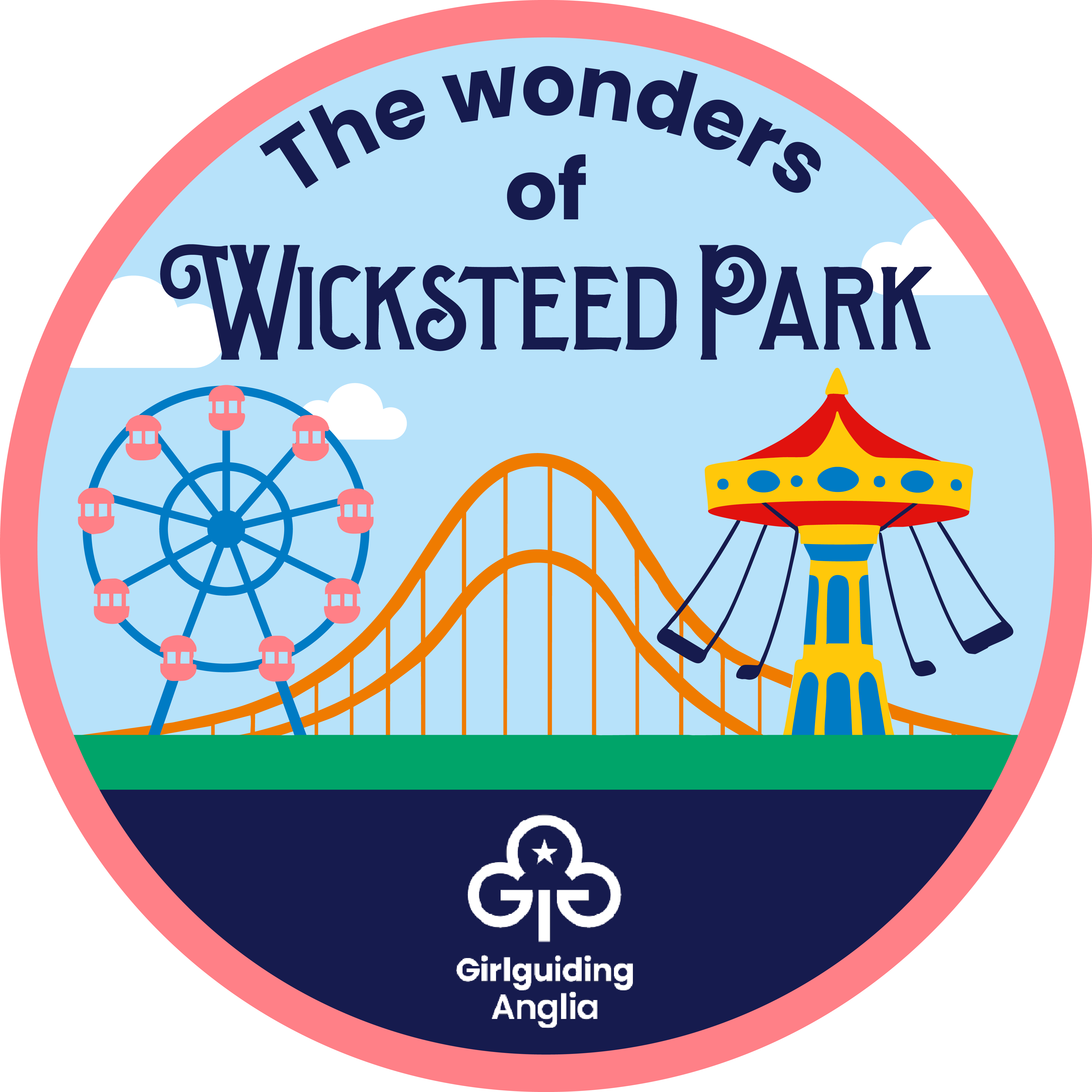 Wicksteed Park event badge