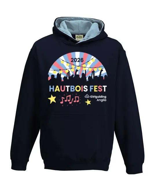 Hautbois Fest 2026 Hoodie - Pre order - Girlguiding Anglia