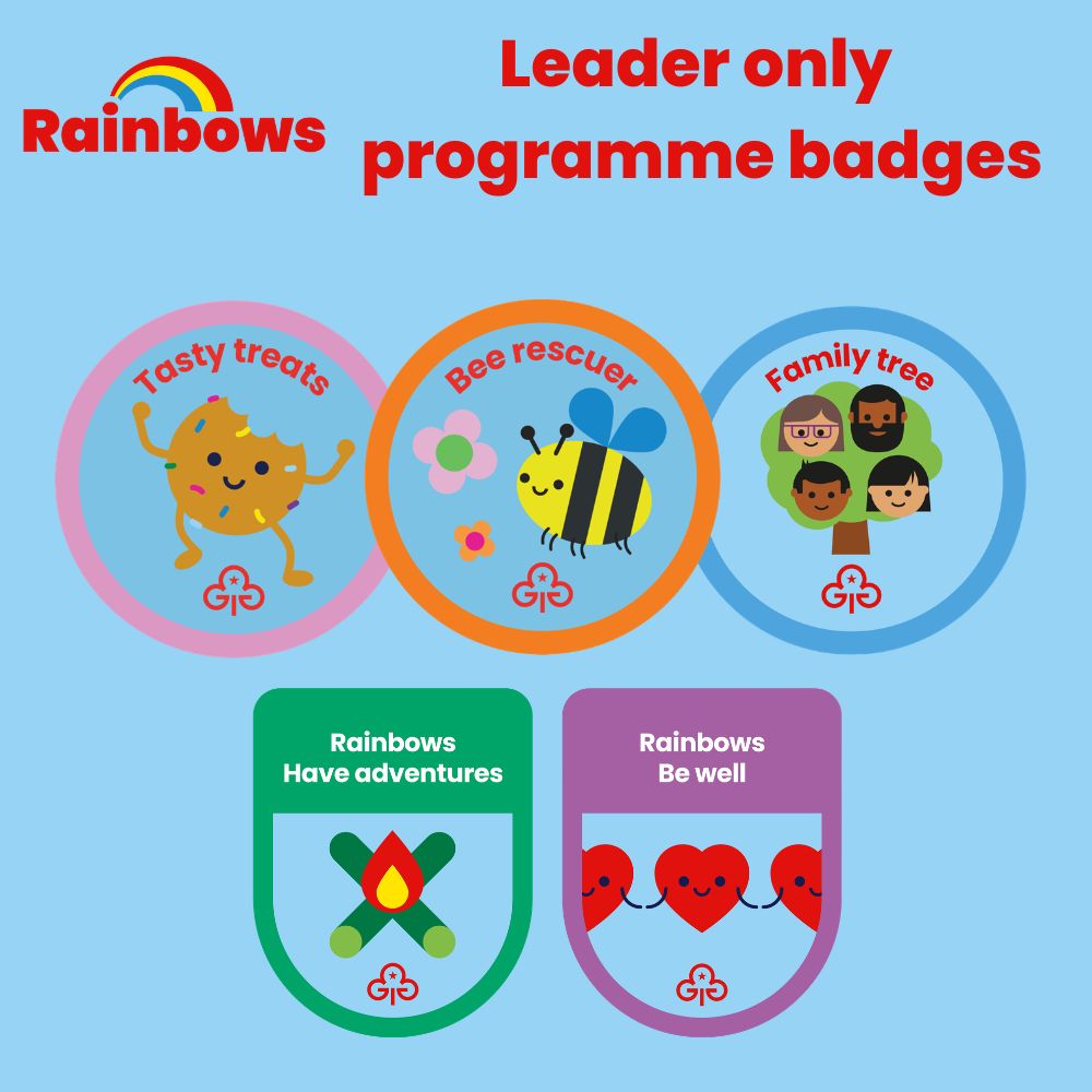 Rainbow badges-LEADER ONLY