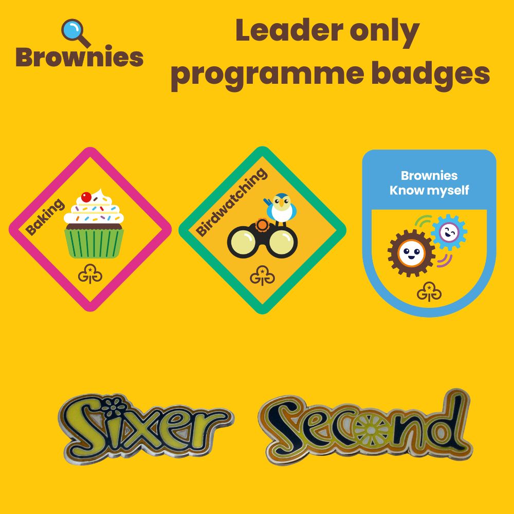 Brownie badges -LEADER ONLY