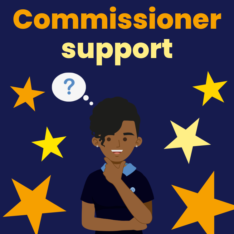 image relating to Commissioner support