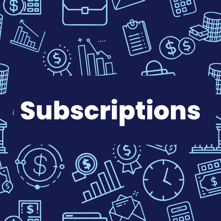 image relating to Subscriptions