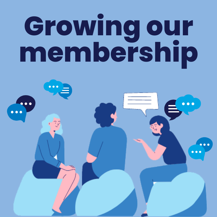 image relating to Growing our membership
