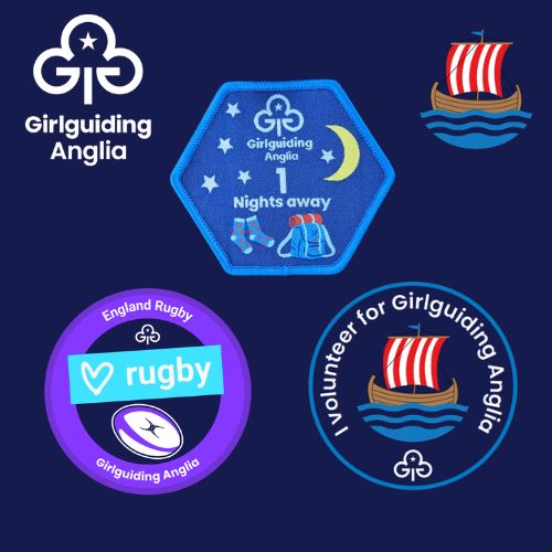 Girlguiding Anglia badges