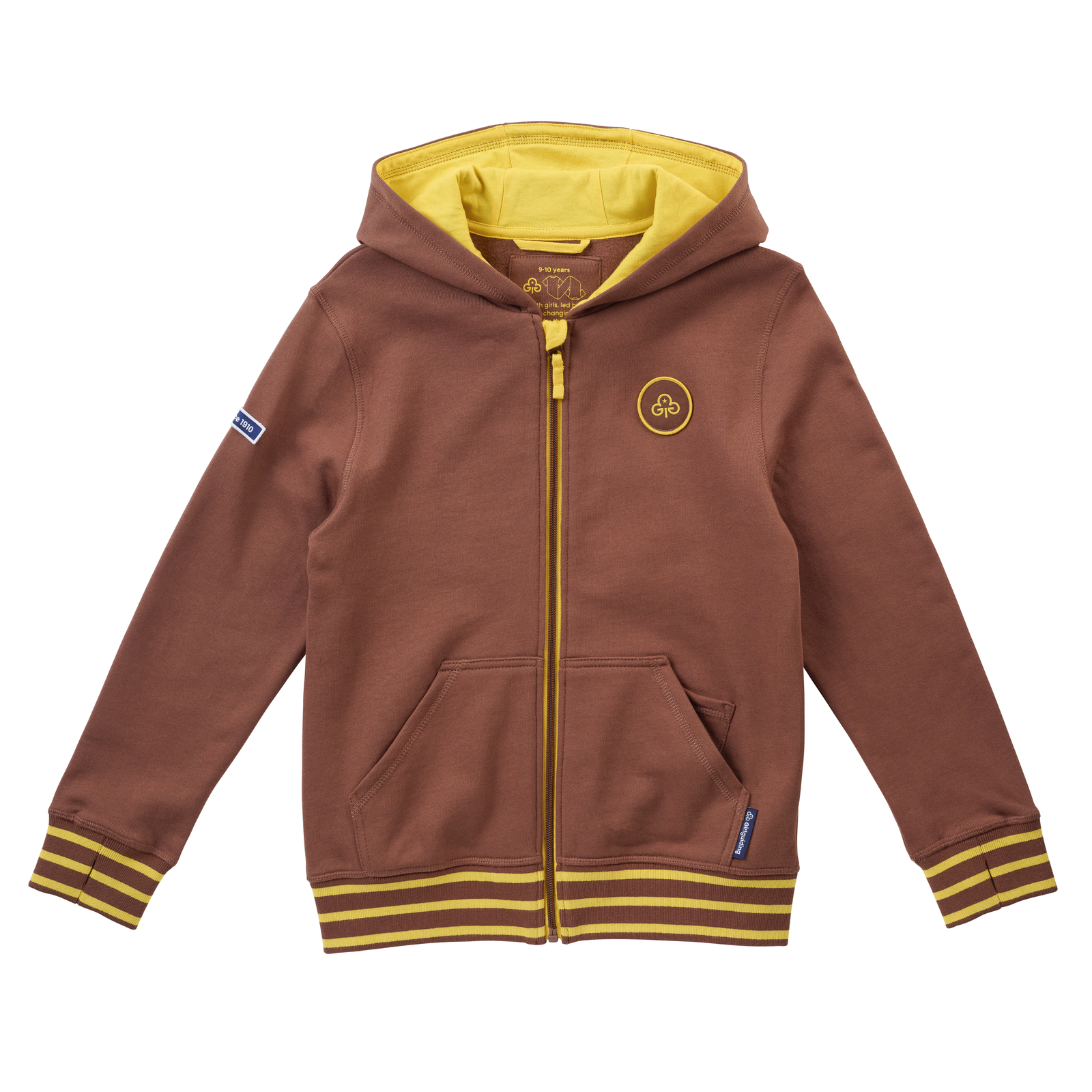 Brownie zip hoodie