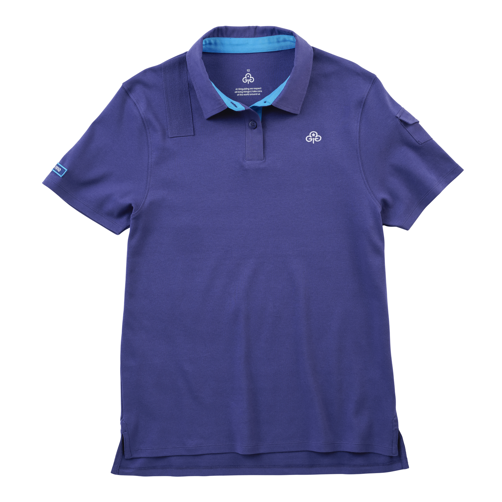 Girlguiding adult polo shirt