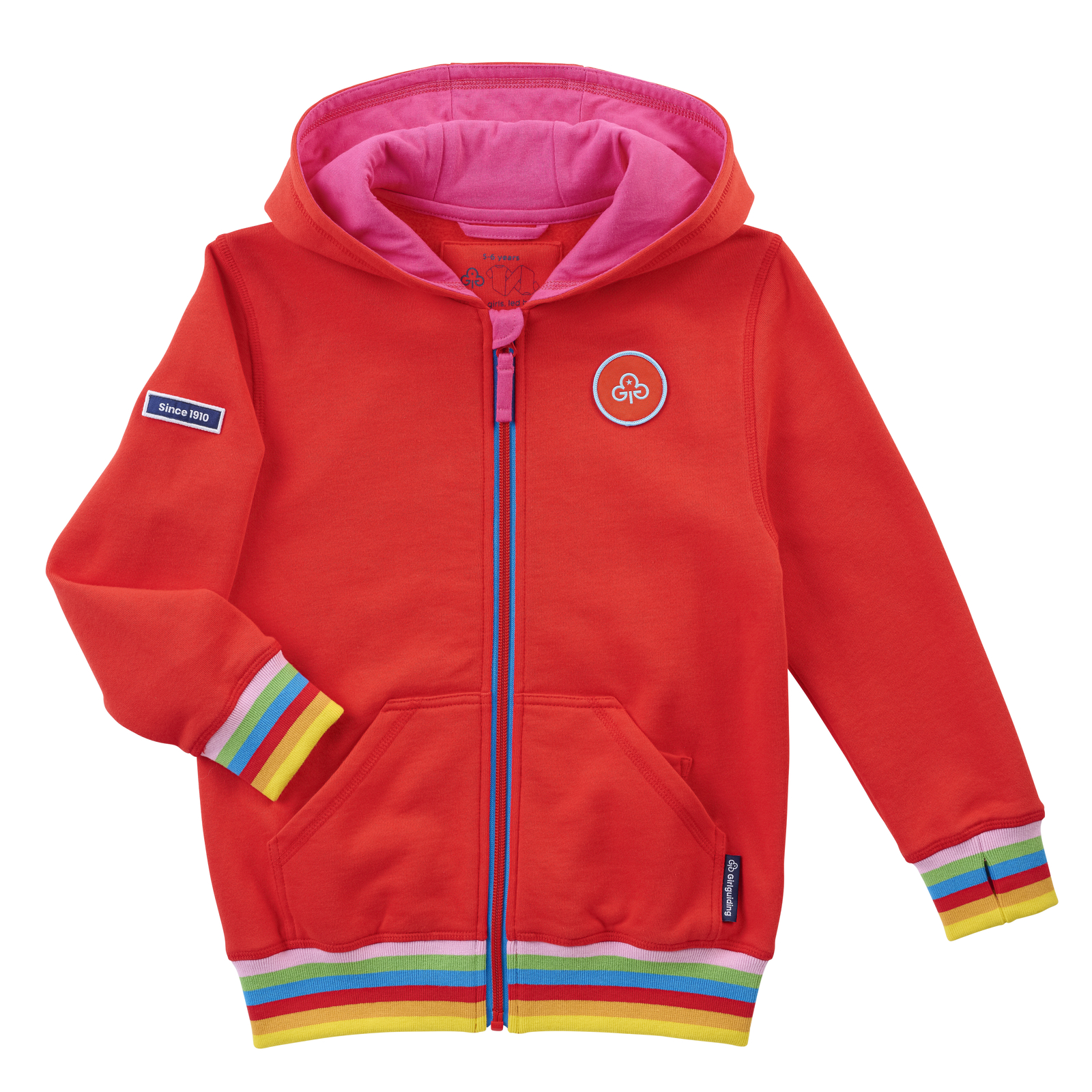 Rainbow Zip Hoodie