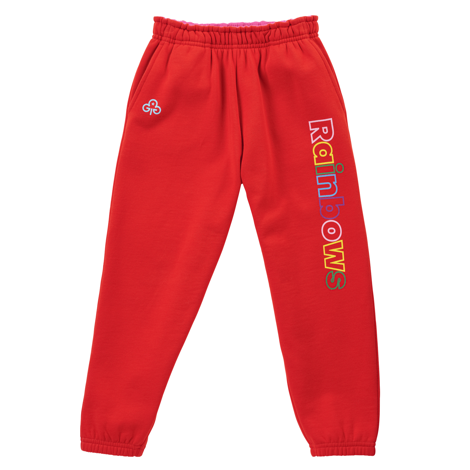 Rainbow joggers