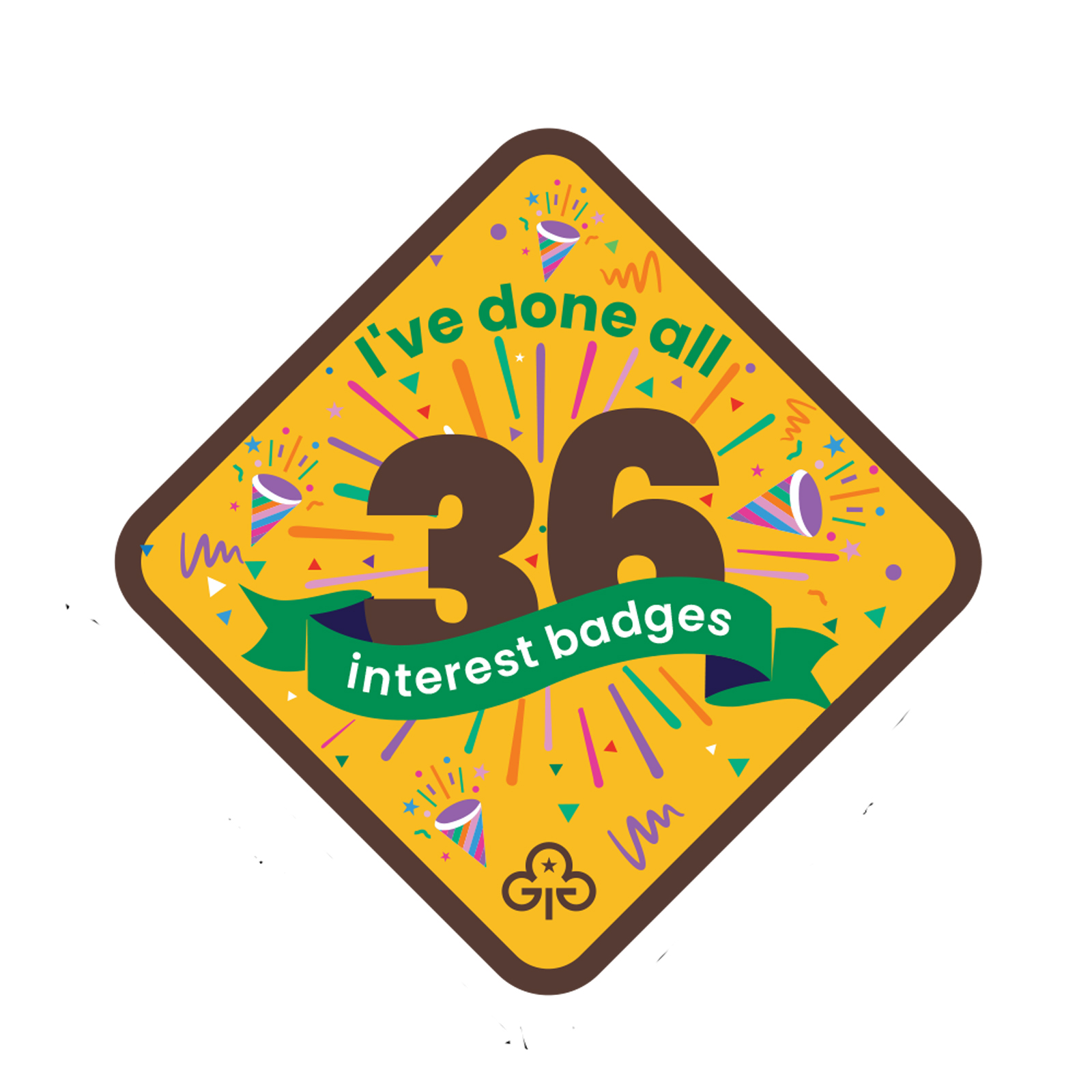 I've Done All My Brownie Badges Badge
