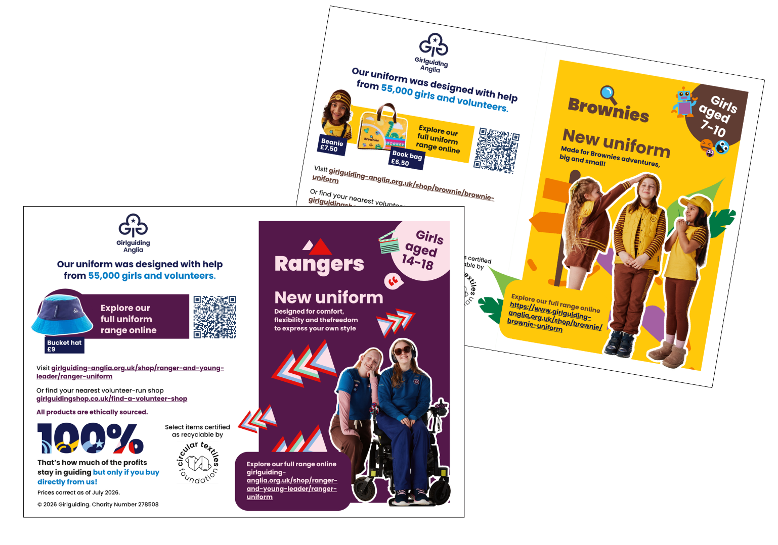 image relating to New uniform leaflets - print version