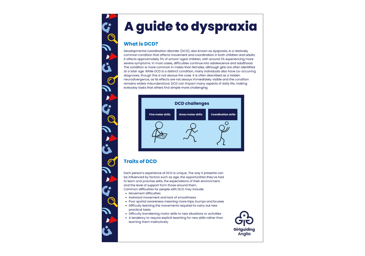 image relating to Dyspraxia fact sheet